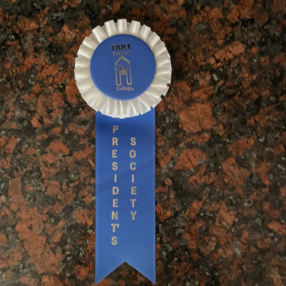 Spelman College President’s Society Button